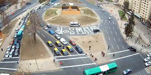 Webcam Santiago - Baquedano Square