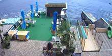 Webcam Alushta - Barbecue on the shore