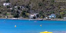 Webcam Rhode town - Bay Cane Garden on the island of Tortola