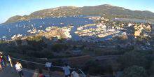 Webcam Porto-Vecchio - Panorama of the bay from the height