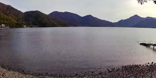 Webcam Nikko - Beach at mountain lake Chuzenji