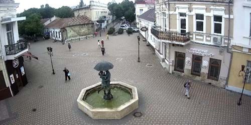 Webcam Feodosia - Fountain of Lovers, panel Brigantine