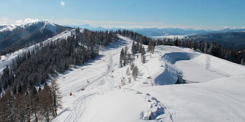 Webcam Villach - Mountain lake Brunnach