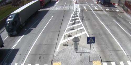 Webcam Grodno - Border crossing point Bruzgi
