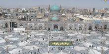Webcam Mashad - The main courtyard of the Imam Reza Mausoleum