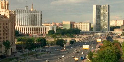 Веб-камера Москвы - Дом Правительства, Кутузовский проспект