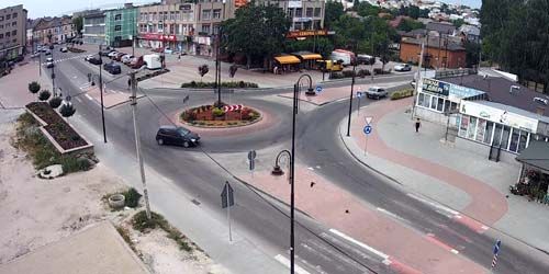 Webcam Zolochev - Central department store, ring downtown