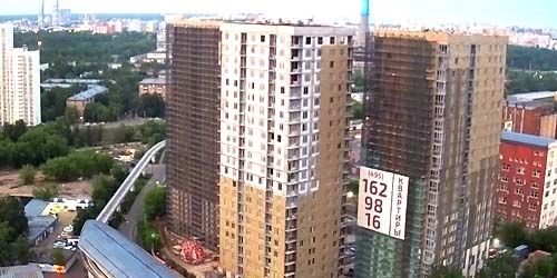Веб-камера Москвы - жилищный комплекс Фонвизинский