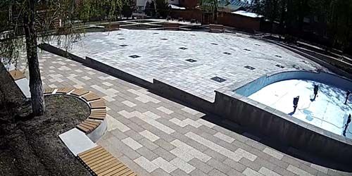 Webcam Yelets - City fountain of Victory