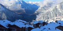Webcam Martini - Verbier - panorama from a height
