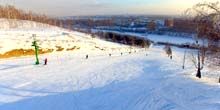 Webcam Novosibirsk - Ski club Inya, ski run