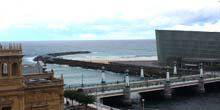 Webcam San Sebastian - Kursaal Palace of Congresses, Urumea River