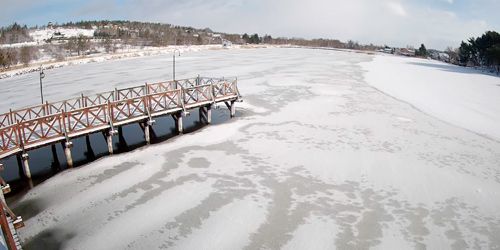 Webcam Krasnobrud - Pier on the Krasnobrudskaya Lagoon