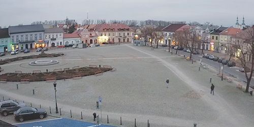 Webcam Lowicz - New market square