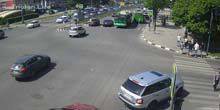 Веб-камера Харькова - Перекресток проспекта Науки и ул. Новгородской