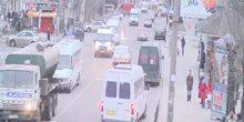 Webcam Melitopol - Bus stop on Kirov street