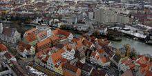 Webcam Augsburg - View from a height