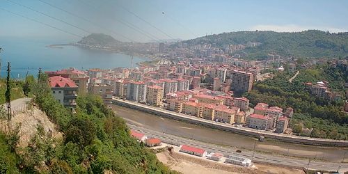 Webcam Giresun - Panorama from above, view of the bay
