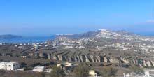 Webcam Emborion (Santorini Island) - Panorama from height