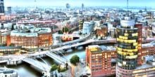 Webcam Hamburg - Panorama from above