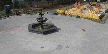 Webcam Nadym - The fountain in the Park Kozlova