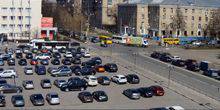Webcam Mytischi - Parking place on Novomytischinsky Avenue
