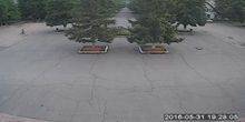 Webcam Novotroitskoe - The Central square with DK Miner