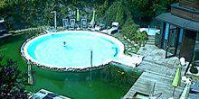 Webcam Salzburg - Swimming pool at hotel Theresia