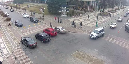 Webcam Kamianets-Podilskyi - European square, Ogienka and Cathedral streets