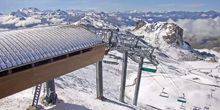 Webcam Saint-Bon-Tarentaise - Panorama of the ski resort Roche de Mio