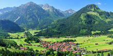 Webcam Oberstdorf - Panoramic view from the top of the mountain, Salobir