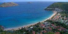 Webcam Saint Barthelemy - A beautiful Bay overlooking the Shevro island