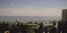 Webcam Alushta - Sea view from the boarding house Crimean Dawn
