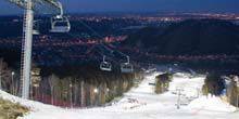 Webcam Krasnoyarsk - Ski slope in the Bobrov Log