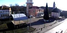 Webcam Kamianets-Podilskyi - Central Square, Town Hall, Armenian Well