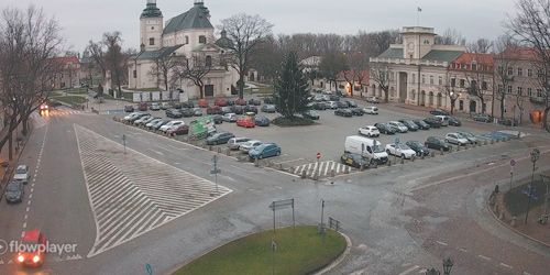 Webcam Lowicz - Old market square