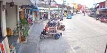 Webcam Samui - Busy street on phangan island