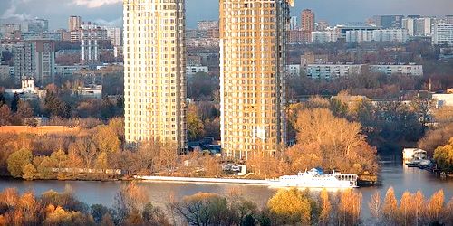 Веб-камера Москвы - ЖК Апартаментный комплекс Level Стрешнево