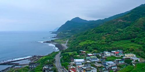 Webcam Taydun - Coast of Taitun, panorama of Dashibi Hill
