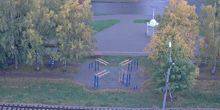 Webcam Novosibirsk - The square along Vertkovskaya Street