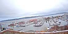 Webcam Holmestrann - Marina with yachts