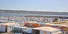 Webcam Brest - Mooring with yachts
